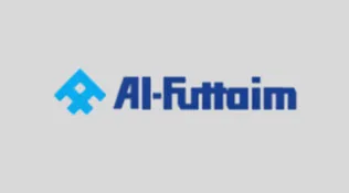Al-Futtaim logo, blue corporate branding on a light gray background.