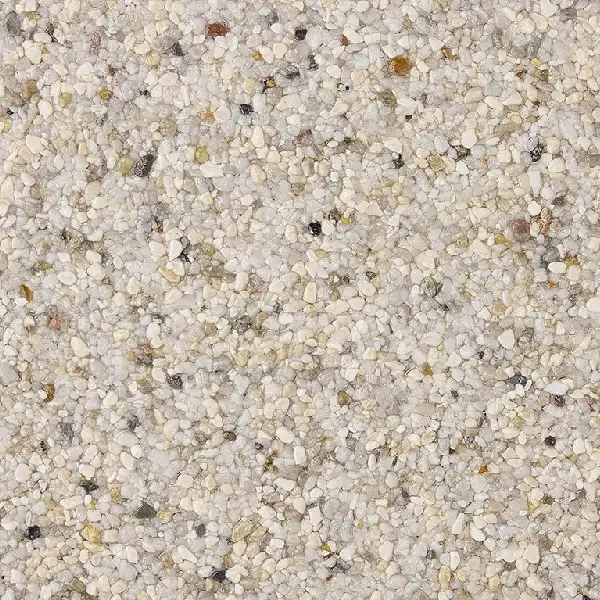 Light beige and tan aggregate stone carpet texture